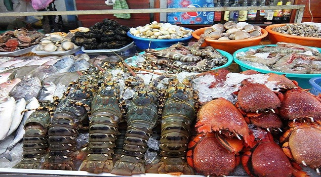 Quảng Bình có những món ăn hải sản rất đặc trưng 